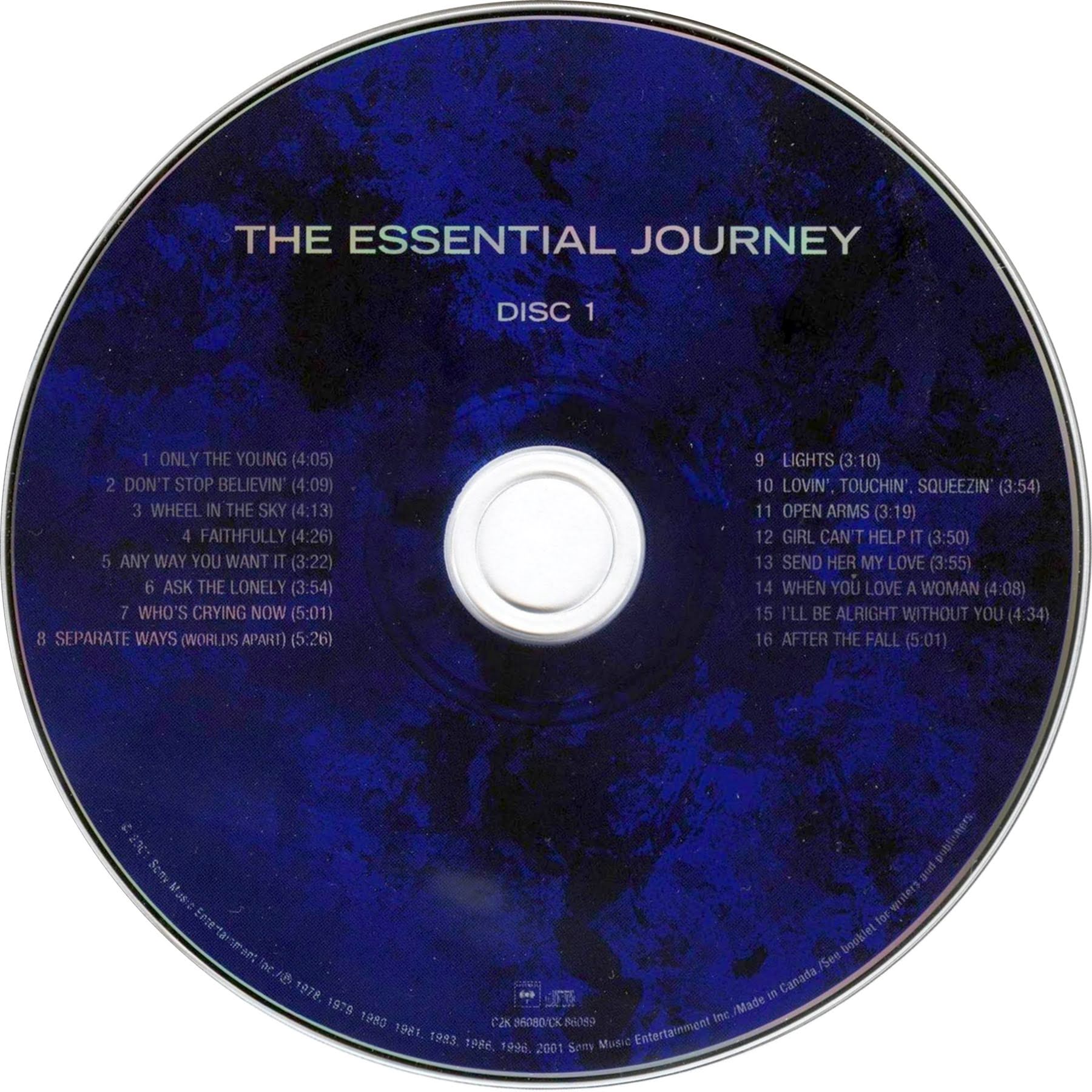 the essential journey tracklist